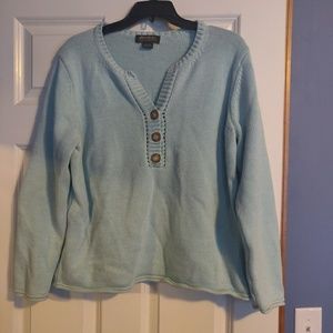 Eddie Bauer Mint Sweater